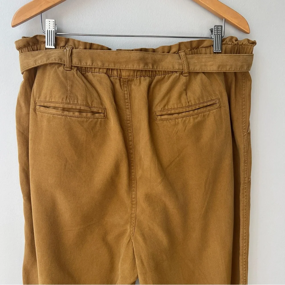 Sonoma paper bag belted pants Sz XL - Picture 6 of 10